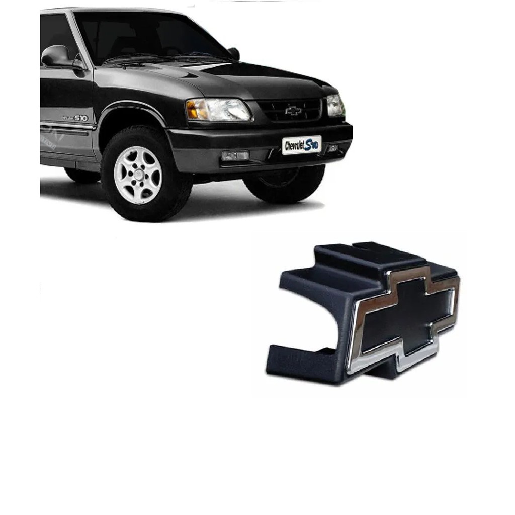Emblema Gravata Da Grade Chevrolet S10 Blazer 1996 1997 1998
