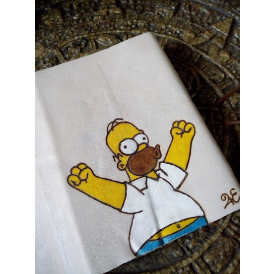 Grimório Diário Sketchbook - A6 100 Folhas - SimpsonS