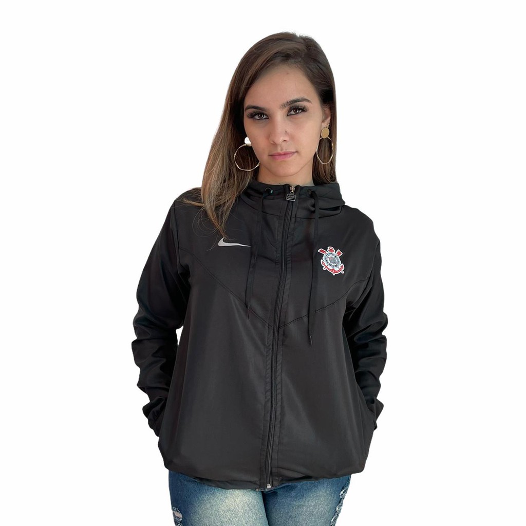 Corta vento store do corinthians feminino