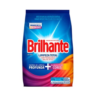 Sabão Em Pó Brilhante 800 Gramas Envio 24 Horas