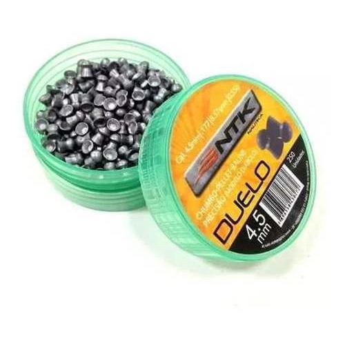 Chumbinho Duelo Diabolô 4,5mm 250 Un - NTK em Oferta na Shopee