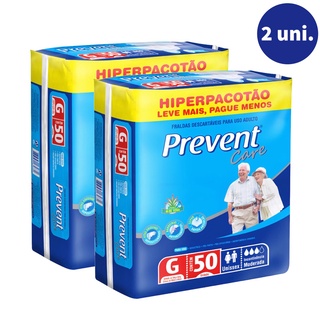 Kit 2 Pacotes Fralda Descartável Geriátrica Prevent Care Revenda Barato