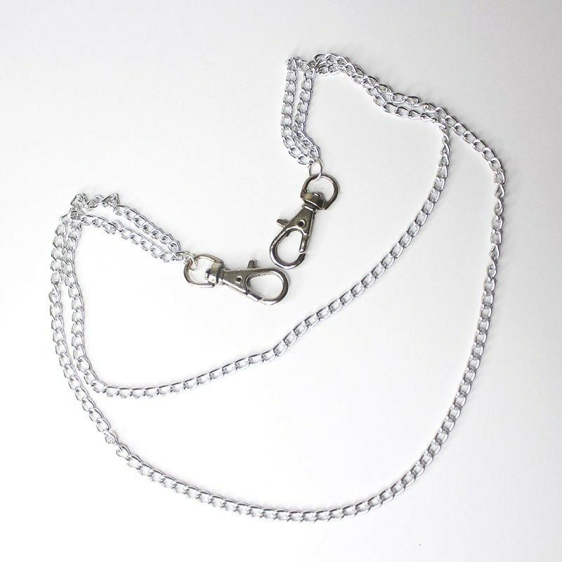 corrente camada dupla lateral,rock,punk rock em Oferta na Shopee