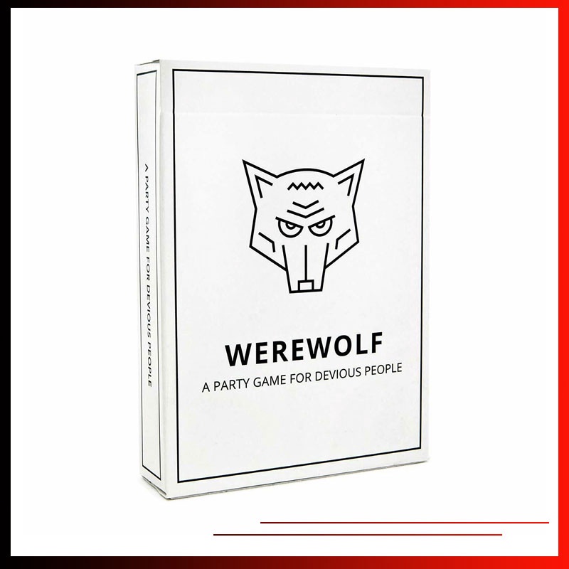 Jogo De Cartas Werewolf : Um Festa Para As Pessoas Devioso