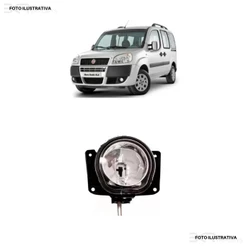 Farol Milha Fiat Doblo 2009 2010 2011 2012 2013 2014 2015 16