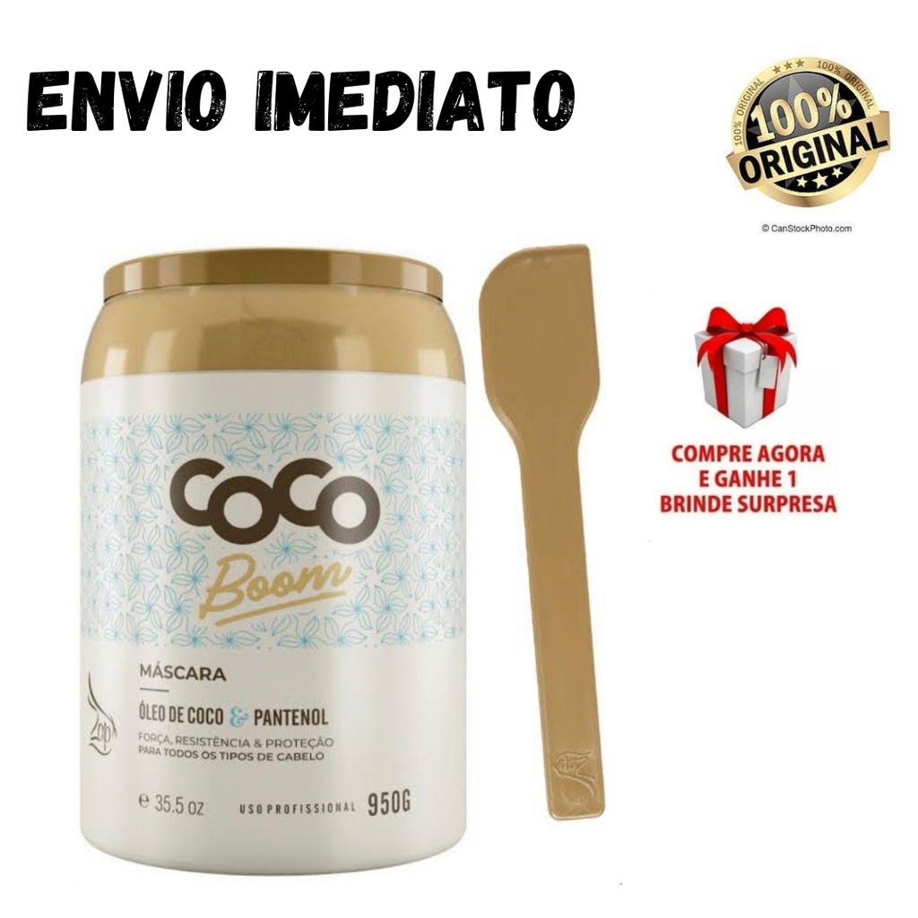 Zap Cosméticos Coco Boom Máscara 950g | Shopee Brasil