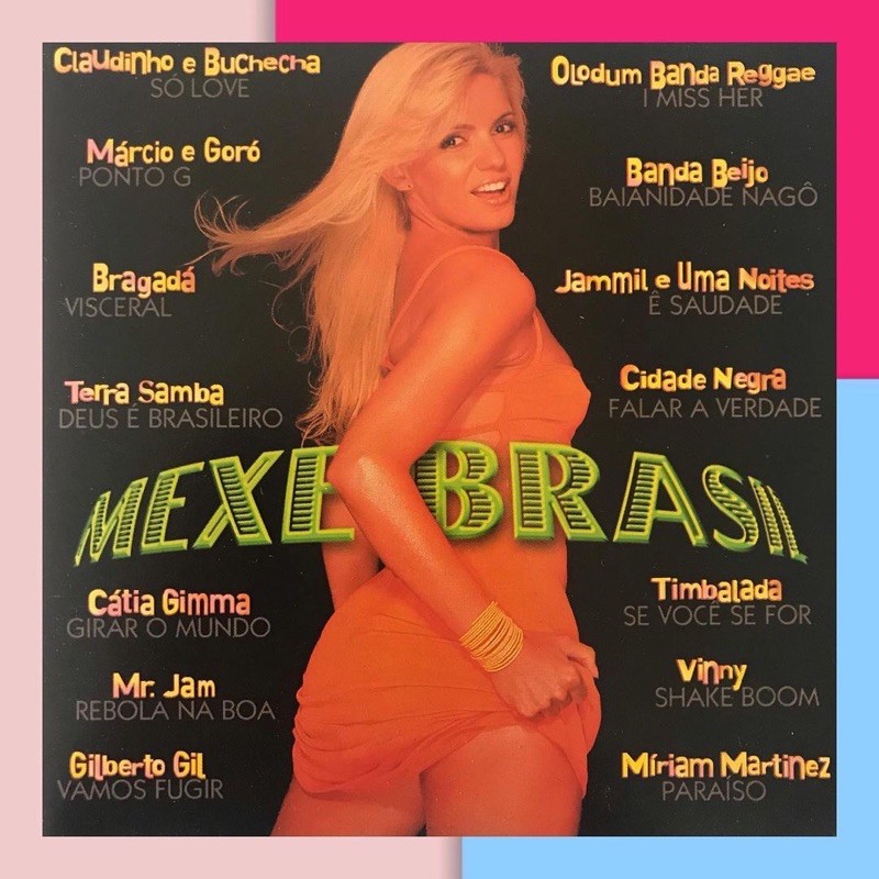 CD COLETÂNEA MEXE BRASIL (Olodum, Gilberto Gil, Timbalada, Banda Beijo, Cidade Negra)