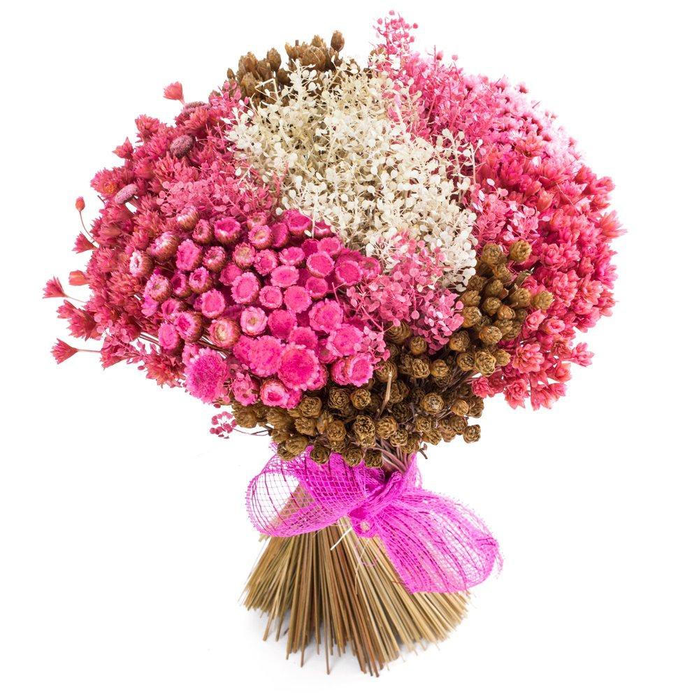 Bouquet Arranjo Di Pé Flor Natural Seca By de_decora | Shopee Brasil