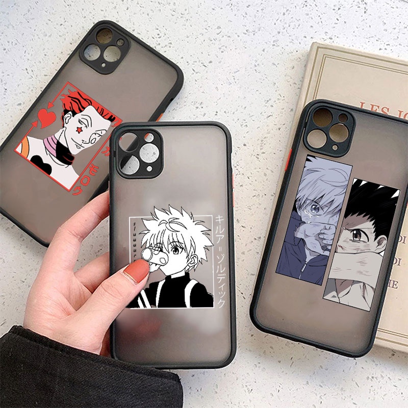 Capa De Celular Resistente Com Estampa De Anime/Fosca HunterxHunter Para iPhone 13 Pro Max 11 12 XS 7 8