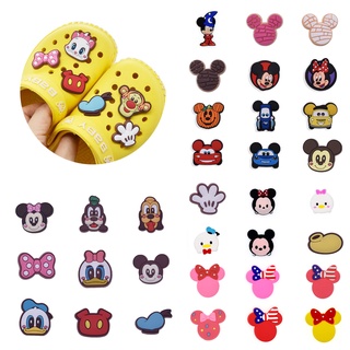 crocs jibbitz Pins Disney Padrão DIY Estoque De Botão De Charme Para Calçados