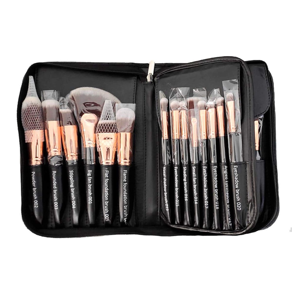 Kit pincel maquiagem Estojo profissional de 29 pincéis - Daroge em Oferta na Shopee