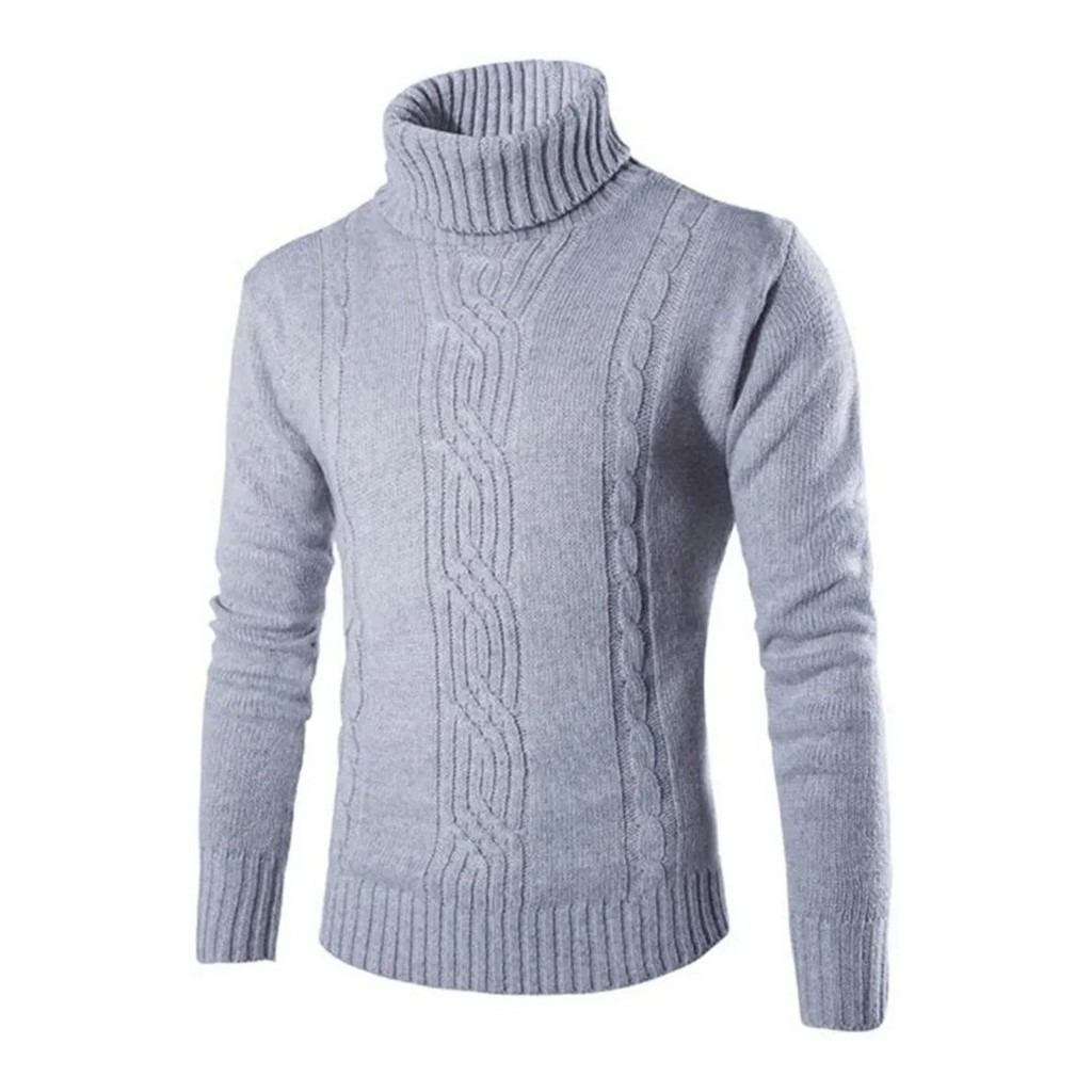 Cacharrel Casaco Blusa Tricot Lã Masculina Canelada K: 818