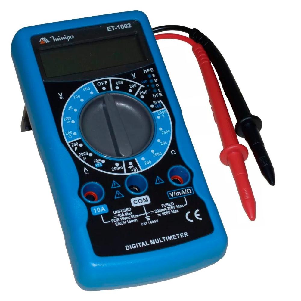 Multímetro Digital ET-1002 MINIPA em Oferta na Shopee
