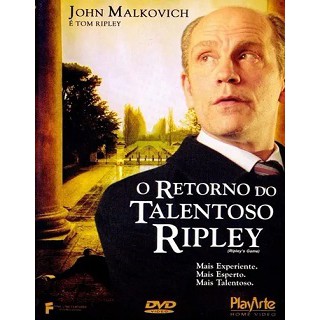 Dvd O Retorno do Talentoso Ripley