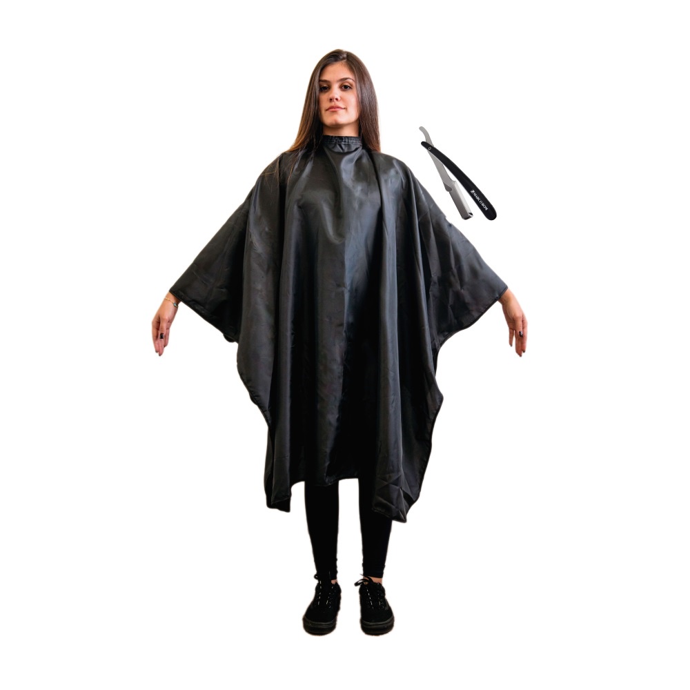 KIT CAPA DE CORTE NAVALHETE RETRÁTIL PROFISSIONAL MARCO BONI