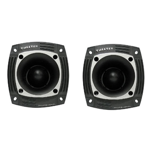 2 Frente Carcaça Reposição Para Super Tweeter Musicall St 304 Som Automotivo