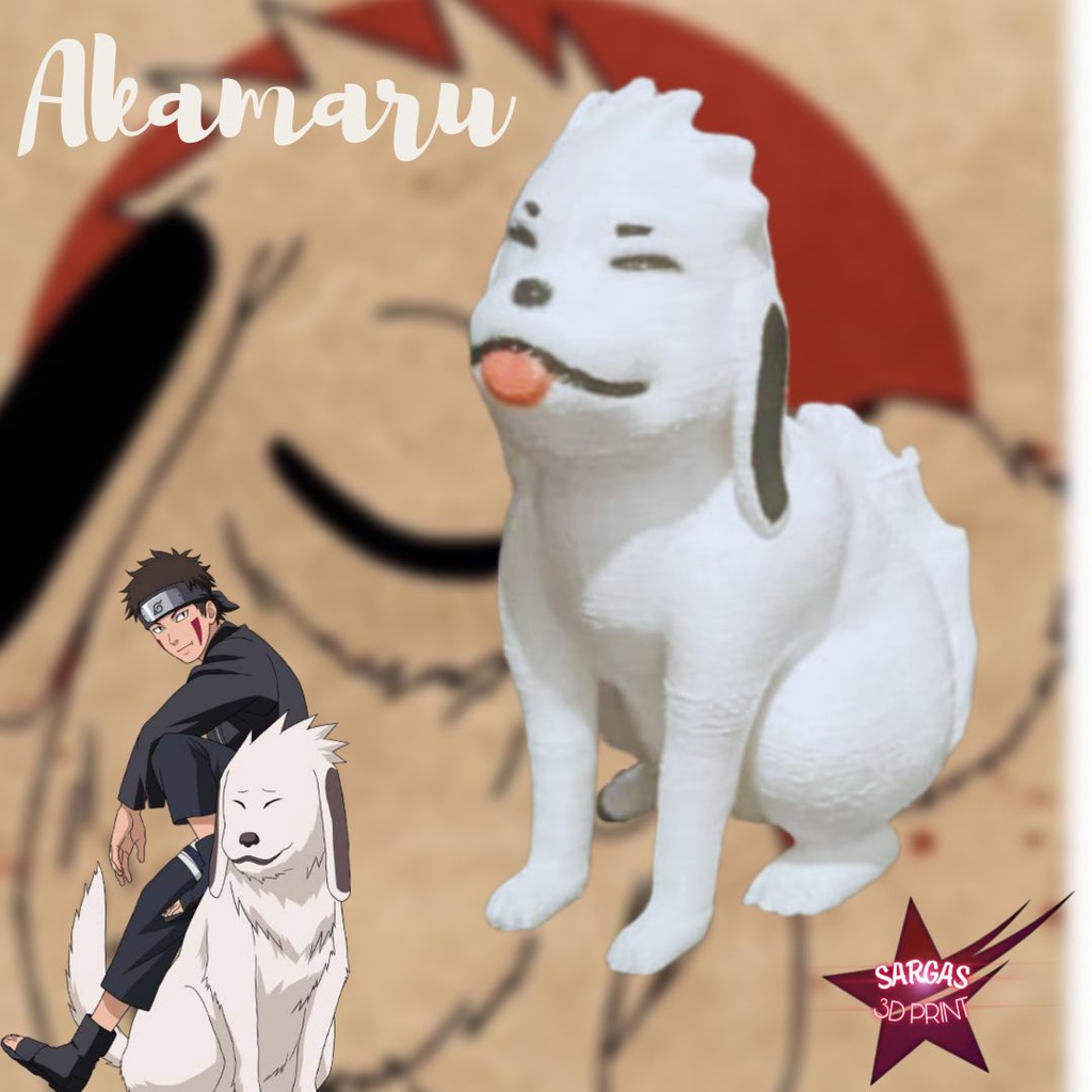 Cachorro Akamaru do Kiba Naruto Shopee Brasil