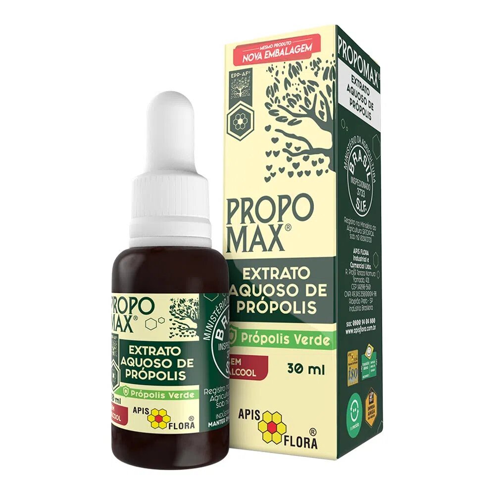 Extrato de Própolis Verde Sem Álcool Propomax 30Ml Apis Flora