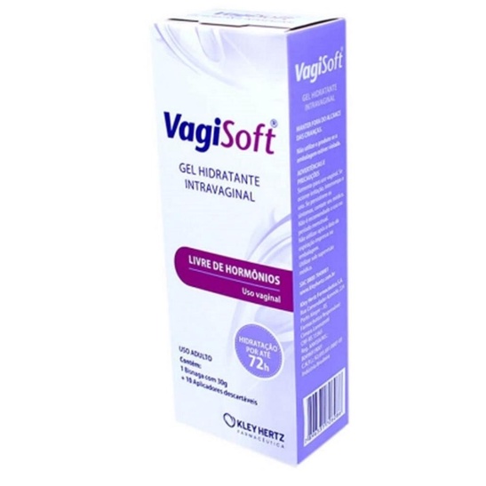 Vagisoft Gel Hidratante Intravaginal com 10 Aplicadores