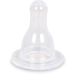 Bico de Mamadeira Silicone Redondo Convencional Tam. 2 (+6 meses)