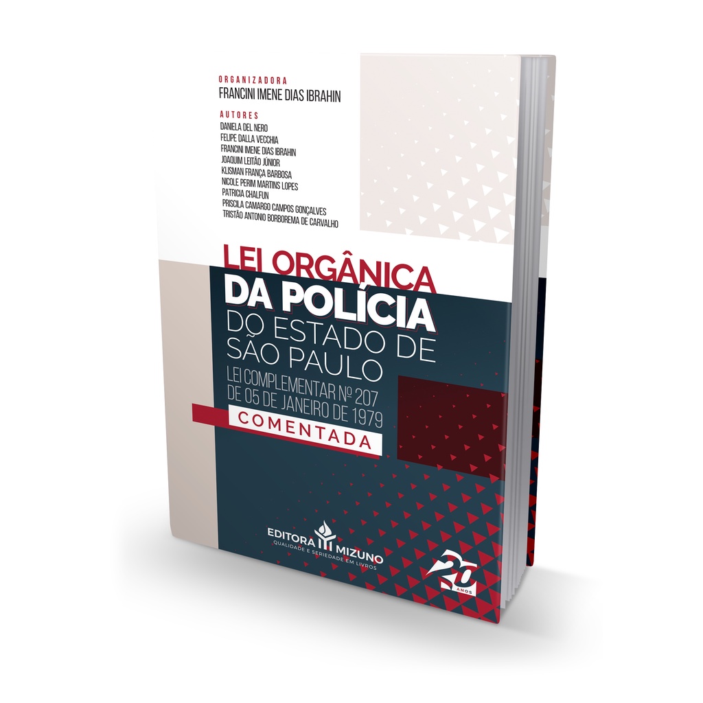Imagem Lei Orgânica da Polícia do Estado de São Paulo | Lei Complementar nº 207 | Para Concursos Públicos