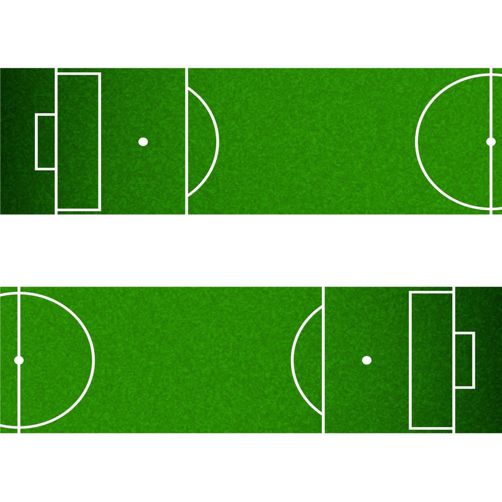 Adesivo Faixa Border Infantil Jogo Futebol Jogador Bola Campo Gramado kit com 5 unidades M02