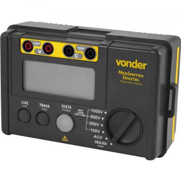 Megometro Digital 5,5 G 100V - 1000V VONDER