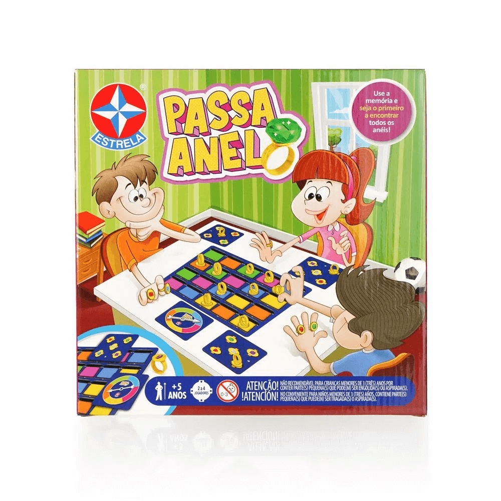 Jogo Passa Anel Estrela