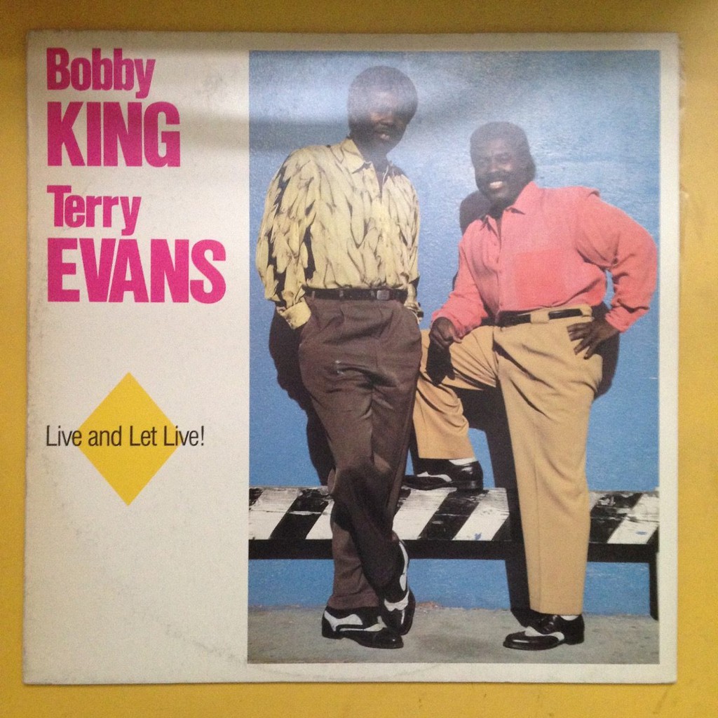 LP Vinil Bobby King & Terry Evans - Live And Let Live