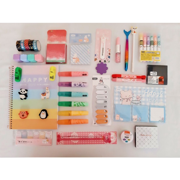 Kit Surpresa de Papelaria Fofa - Kit escolar - Papelaria Criativa
