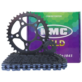 Kit Em Aço Transmissao Twister 250 C/Retentor Kmc Ate 08 - 80452 Completo Coroa Corrente e Pinhão em Oferta na Shopee