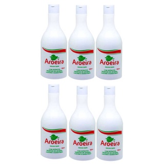 Kit 6 Sabonetes líquido Aroeira com extratos vegetais de alecrim e barbatimão 500ml