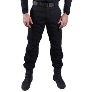 Calça Masculina Combat Tática Militar RipStop Bélica - Preta