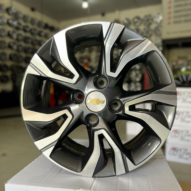 Jogo Rodas Gm Onix Aro 14 Krmai S35 4x100 ET39 | Shopee Brasil