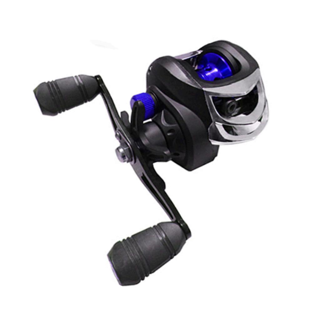 Carretilha Manivela Direita LK201 3 Rolamentos Azul - Deyu - Sports & Outdoors