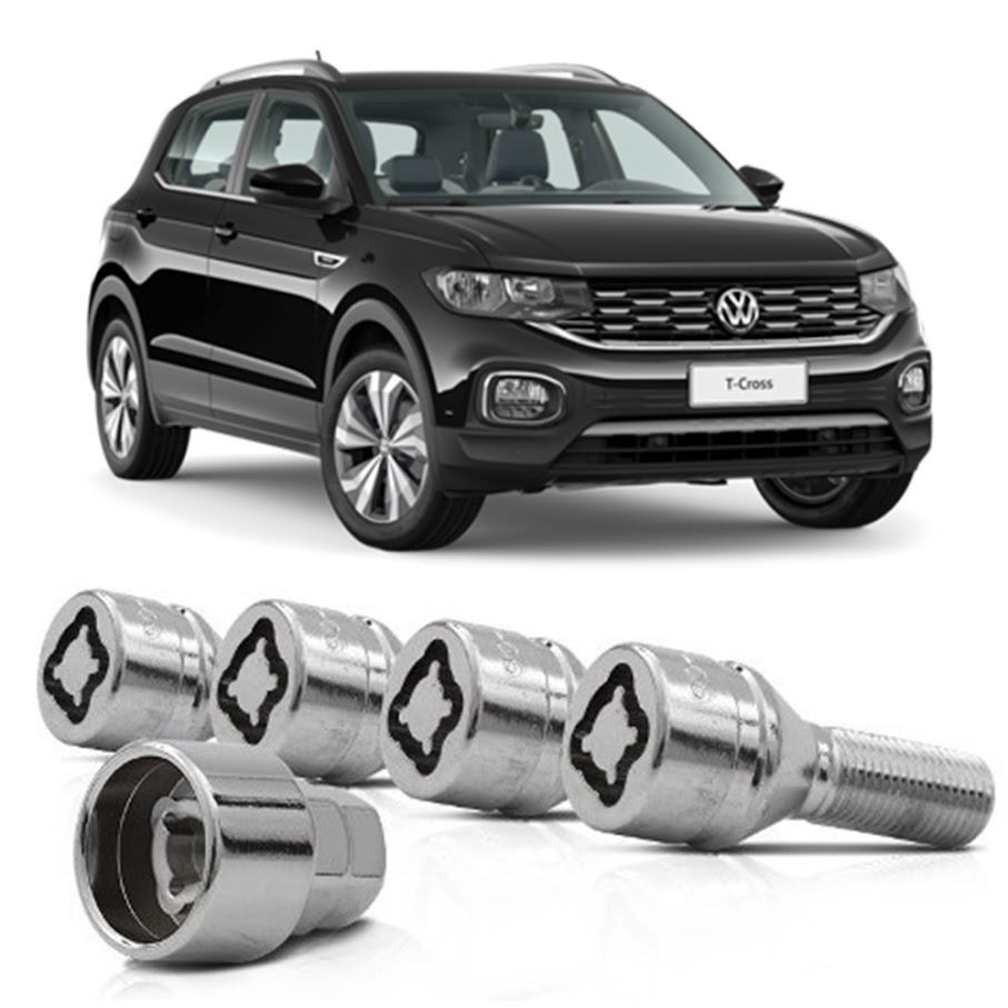 Kit Parafuso Antifurto Roda Vw T Cross Todos em Oferta na Shopee