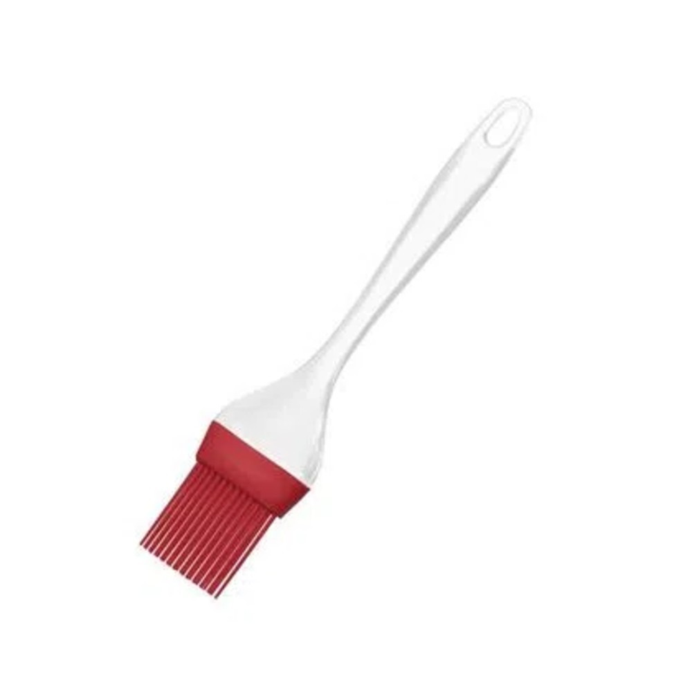 Pincel De Silicone Cabo Acrílico Vermelho - UD054