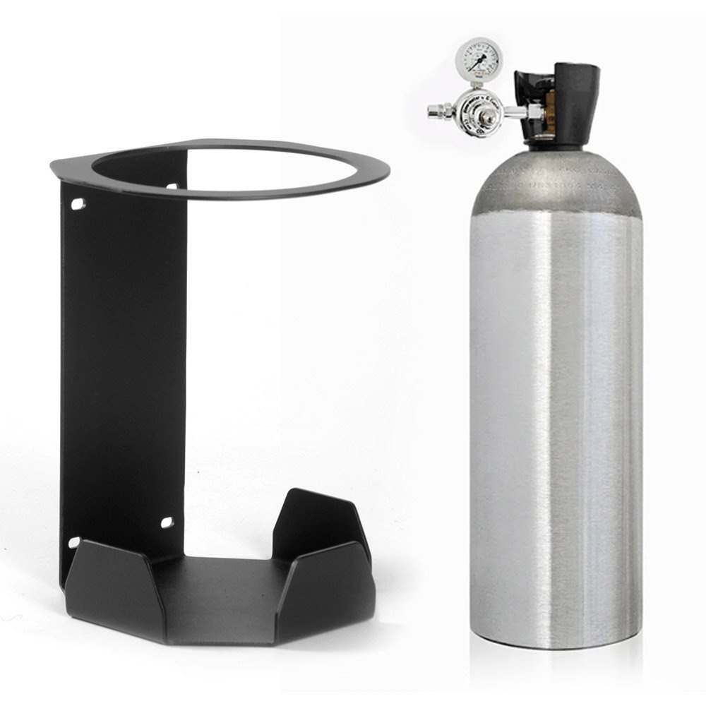 Suporte de Cilindro de CO2 Chopeira kegerator Diâmetro 14 cm
