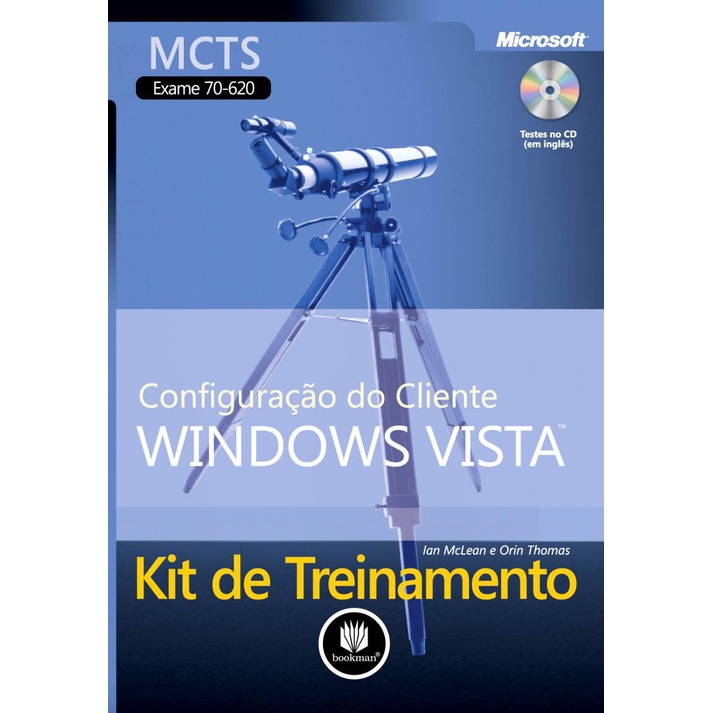 Kit de Treinamento MCTS (Exame 70-620)  Livros Delrey