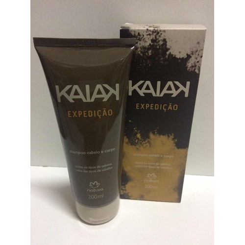 Shampoo Kaiak Expedição Natura Cabelo e Corpo 200ml | BeeCost