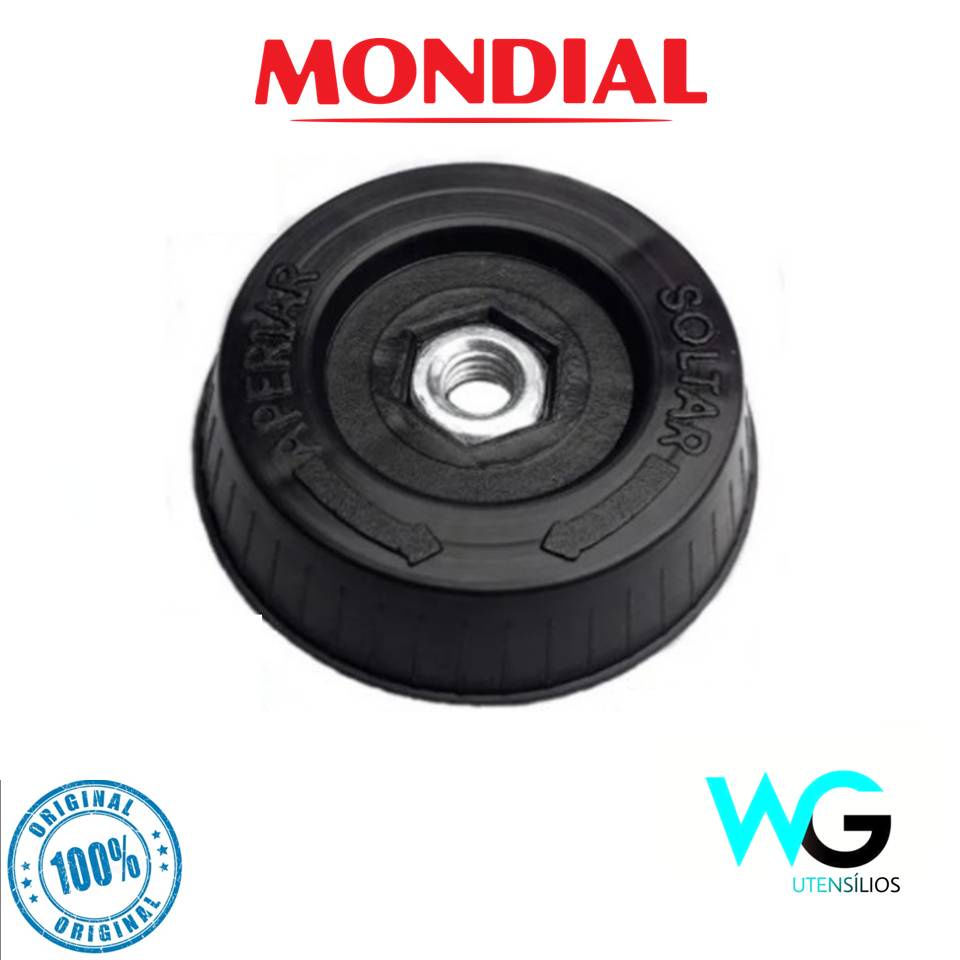 Trava Da Hélice Ventilador Mondial 30 / 40 / 50 Cm Preta