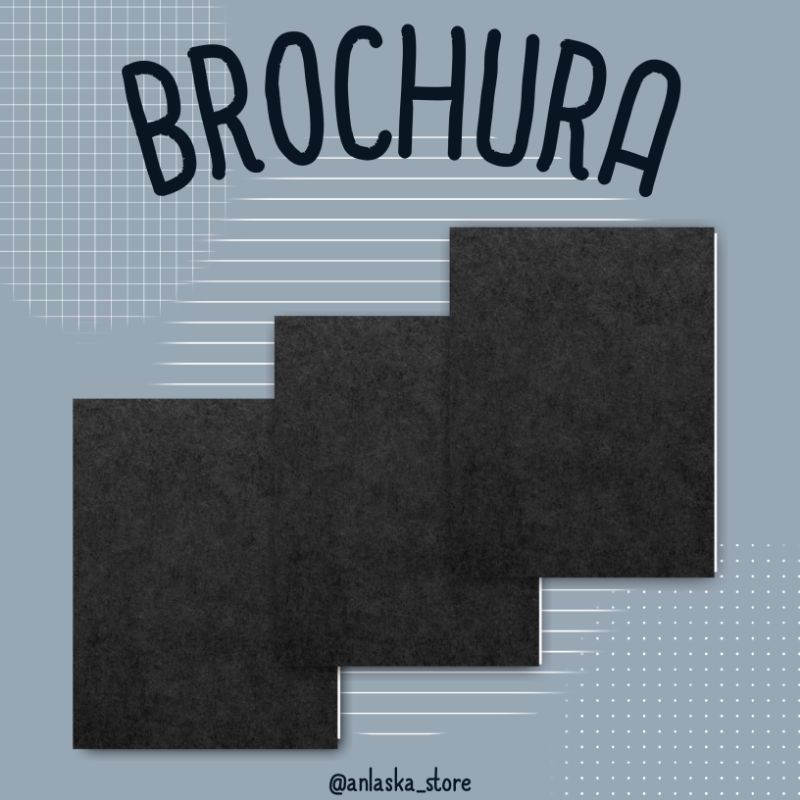 KIT: 3 Cadernos Brochuras Capa Preta / Caderno para anotação/ Caderninho