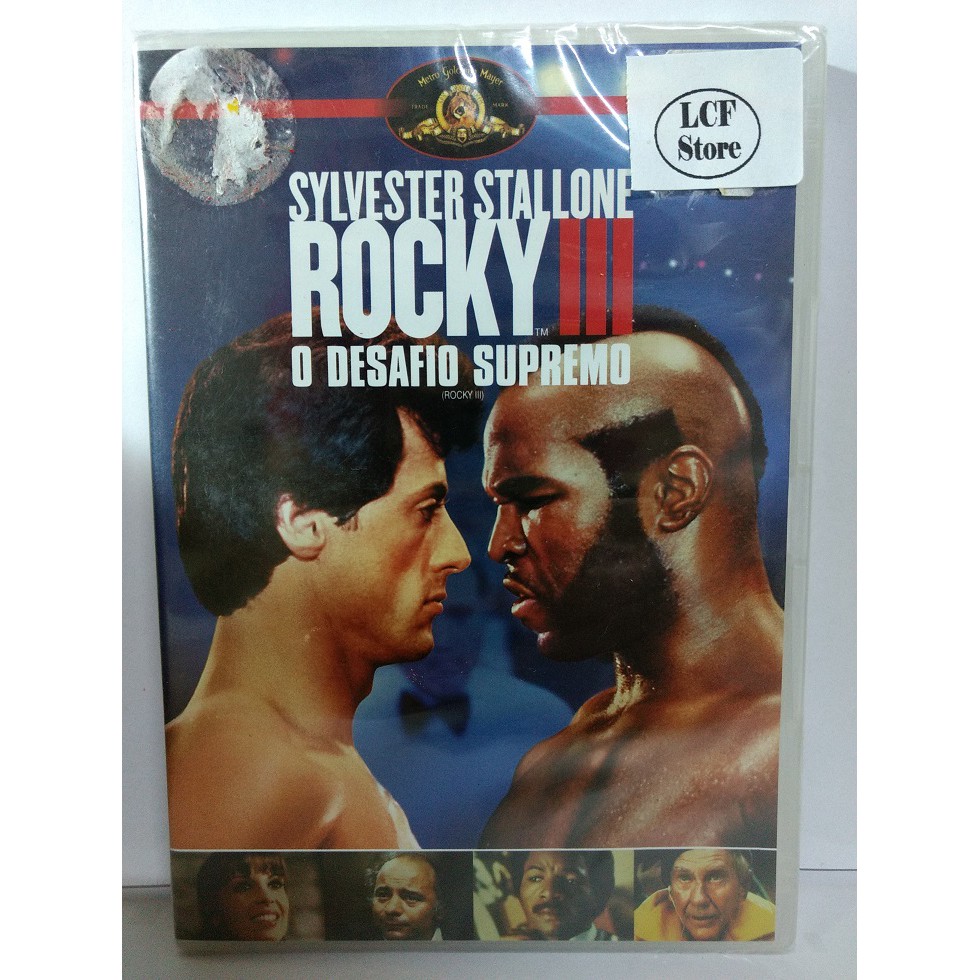 Dvd Rocky III - O Desafio Supremo - Sylvester Stallone - Novo / Original / Lacrado