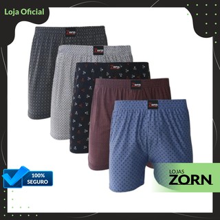 Kit 04 Cuecas Samba Canção Short de Dormir Pijama Masculino Adulto