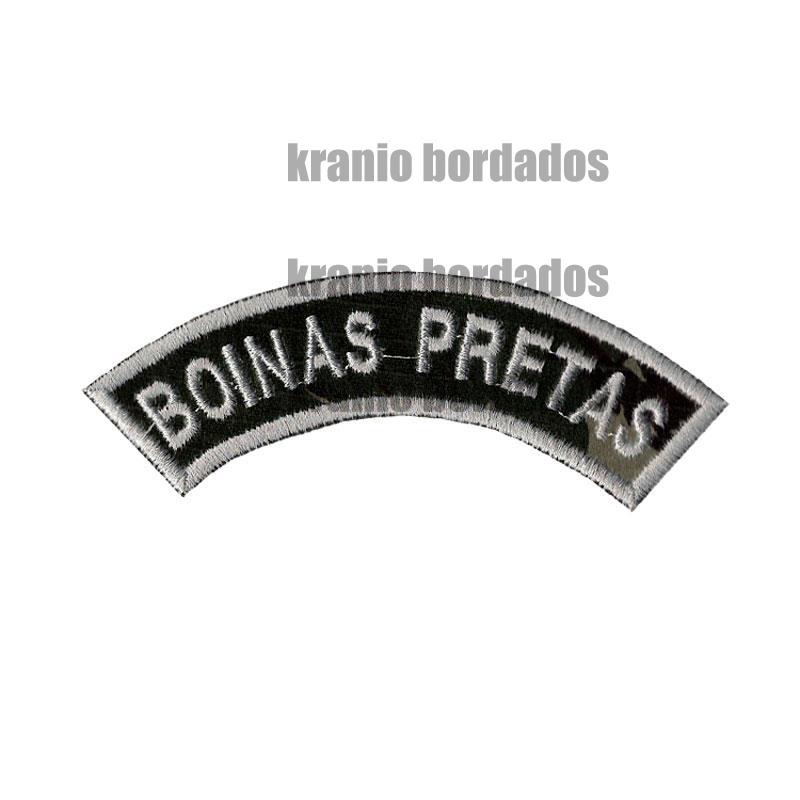 BOINAS PRETAS TARJETA PAINTBALL AIRSOFT PATCH BORDADO ENVIO IMEDIATO