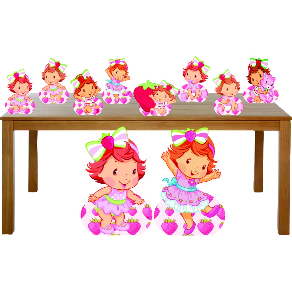 Kit Totens Display MORANGUINHO BABY - Display para chão e mesa