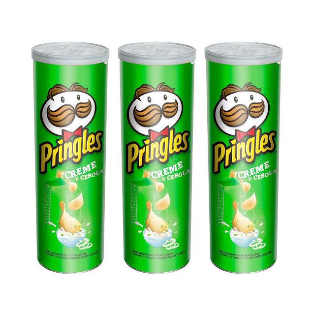 Batata Pringles Creme E Cebola Kelloggs G Escorrega O Pre O