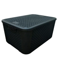 Caixa Organizadora Rattan 42 Litros 2071 PLASNEW