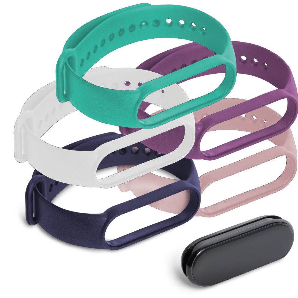 Kit 5 Pulseiras Mi Band 4/ Mi Band 3 Pronta Entrega Escorrega o Preço