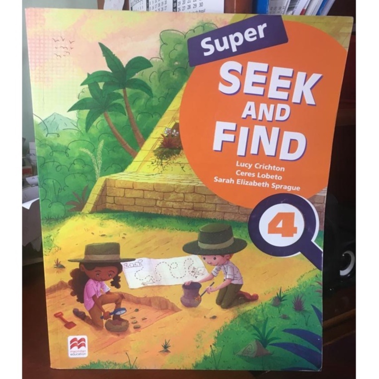 Livro Super Seek and Find 4; Lucy Crichton; Ceres Lobeto